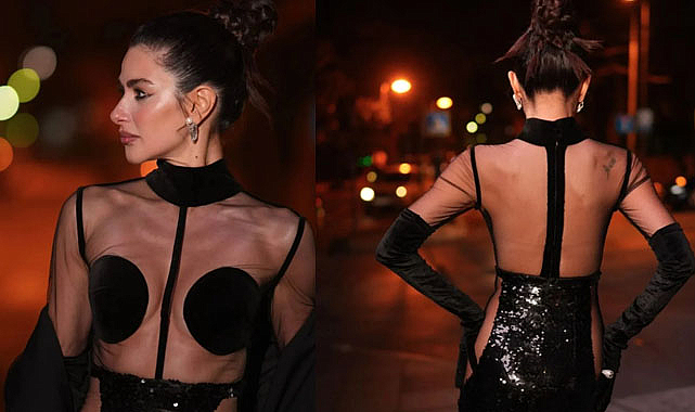 Nesrin Cavadzade'den cesur pozlar