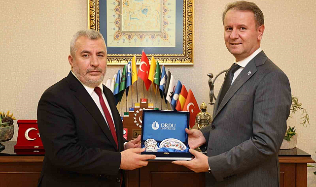ÖSYM Başkanı Bayram Ali Ersoy Ordu Üniversitesi'ni ziyaret etti