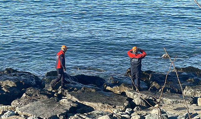 Rize'de denizde kaybayon Zeynep Bekar'ı arama çalışmaları sürüyor