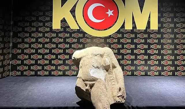 Roma dönemine ait heykel ele geçirildi!