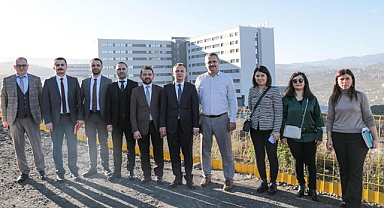 Sağlık Bakanlığı heyeti, Samsun Şehir Hastanesi'ni inceledi