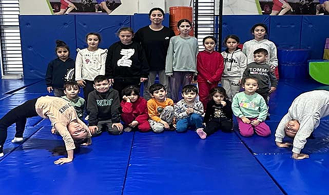 Salıpazarı’nda jimnastik rüzgarı