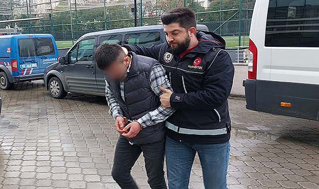 Samsun'da 125 adet sentetik ecza ile yakalanan şahıs tutuklandı!