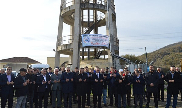 Samsun'da 26 yıldır suyu olmayan Bafra OSB'ye içme suyu müjdesi