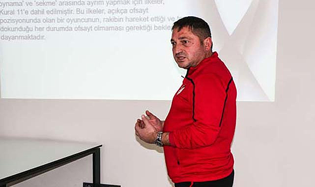 Samsun'da antrenörlere oyun kuralları semineri