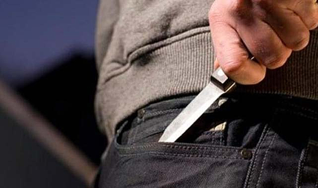 Samsun'da bıçaklı saldırgan yakalandı!