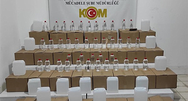 Samsun'da etil alkol operasyonu