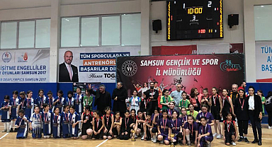 Samsun’da hentbolun şampiyonları belli oldu