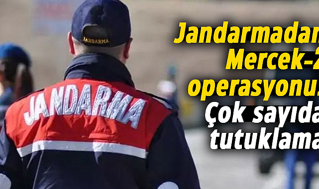 Samsun’da jandarma operasyonu: 55 aranan şahıs yakalandı