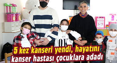 Samsun'da kanseri yenen Sema Danışmaz'ın örnek mücadelesi