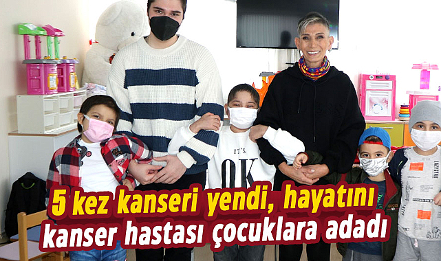 Samsun'da kanseri yenen Sema Danışmaz'ın örnek mücadelesi