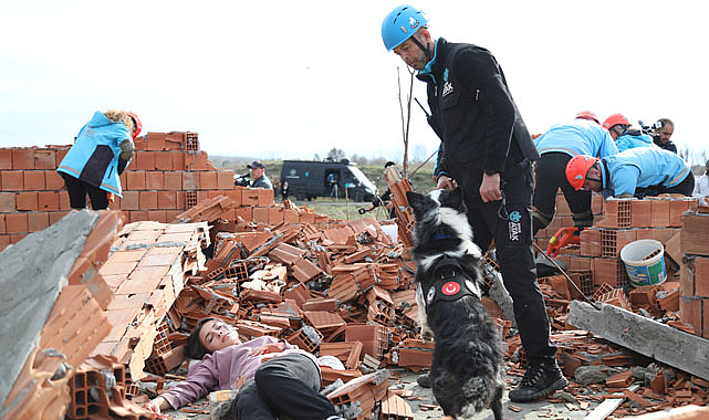 Samsun'da nefes kesen tatbikat