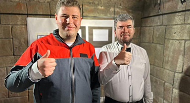 Samsun'da otizmli bireylerin eserleri ilgi gördü