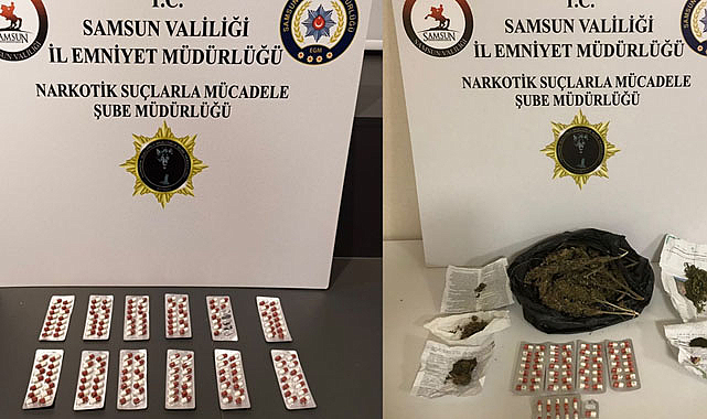 Samsun'da uyuşturucuya darbe üstüne darbe vuruluyor!