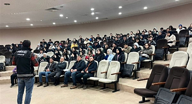 Samsun'da uyuşturucuyla mücadele için bilgilendirme yapıldı