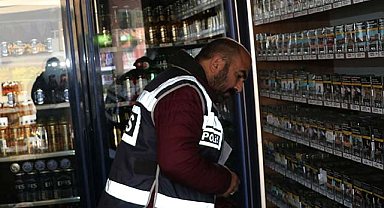 Samsun Havza'da yılbaşı öncesi içki denetimi