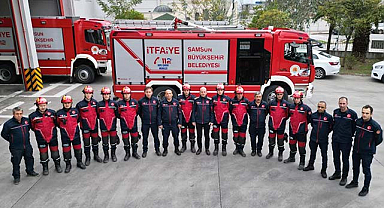Samsun itfaiyesi güçleniyor: Yeni ekipmanlarla hazır!