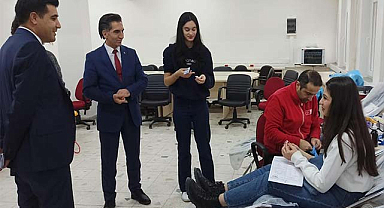 Samsun Kızılay'ı Sinop'ta kan bağışı seferberliği başlattı