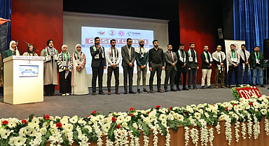 Samsun OMÜ'de Filistin için Aksa Tufanı programı düzenlendi