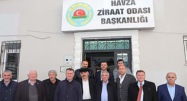 Samsun Ziraat Odaları Havza'da çiftçi sorunlarına çözüm aradı
