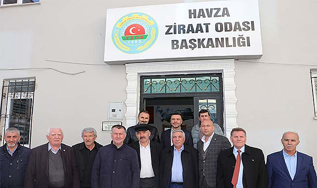 Samsun Ziraat Odaları Havza'da çiftçi sorunlarına çözüm aradı