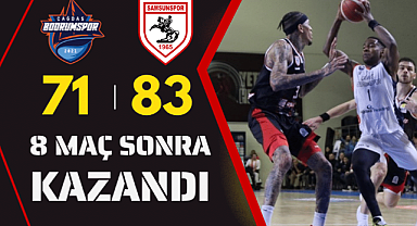 Samsunspor Çağdaş Bodrumspor'u mağlup etti