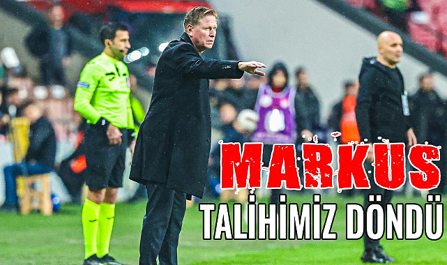 Samsunspor'da teknik direktör Markus Gisdol takımı kendine getirdi