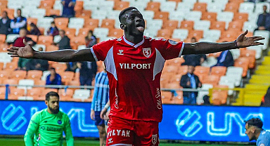 Samsunspor'un forveti Marius haftanın 11’inde