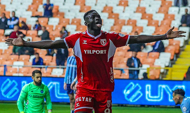 Samsunspor'un forveti Marius haftanın 11’inde