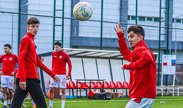 Samsunspor'un genç yetenekleri maça hazır
