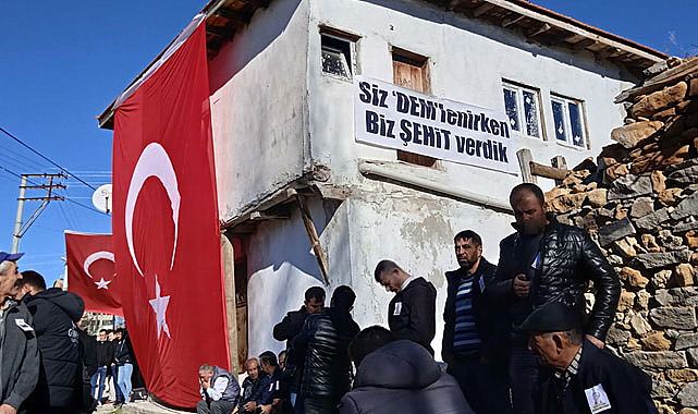 Şehit Ramazan Günay’ın köyünde teröre karşı net mesaj