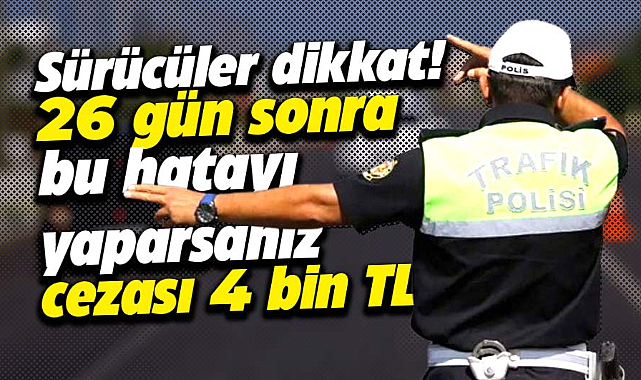 Sürücüler dikkat! 2024 için belirlenen cezalar ortaya çıktı!