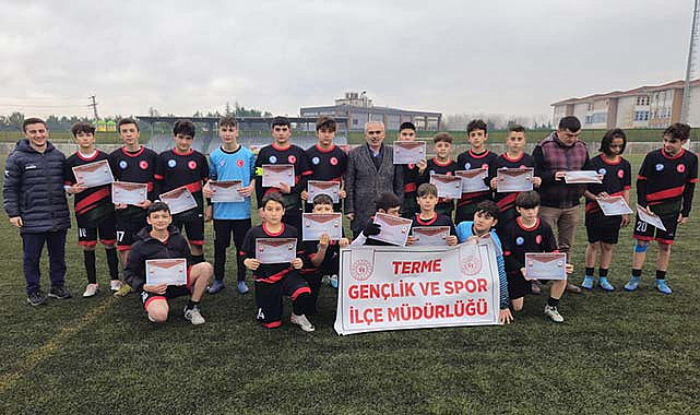 Terme gençlerinden zafer