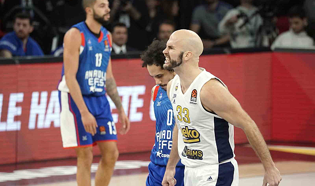 THY Euroleague: Anadolu Efes: 84 - Fenerbahçe: 89