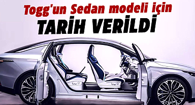 Togg'un Sedan modeli için tarih verildi