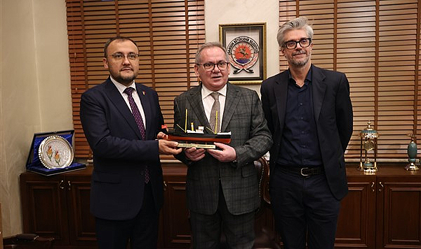 Ukrayna'nın Ankara Büyükelçisi Bodnar Samsun'da