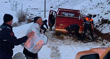 Bayburt'ta yaylada mahsur kaldılar