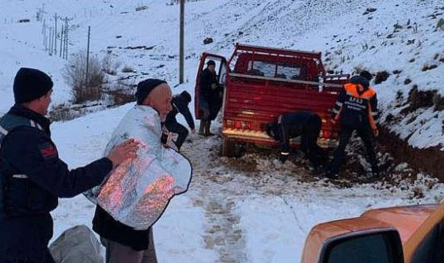 Bayburt'ta yaylada mahsur kaldılar