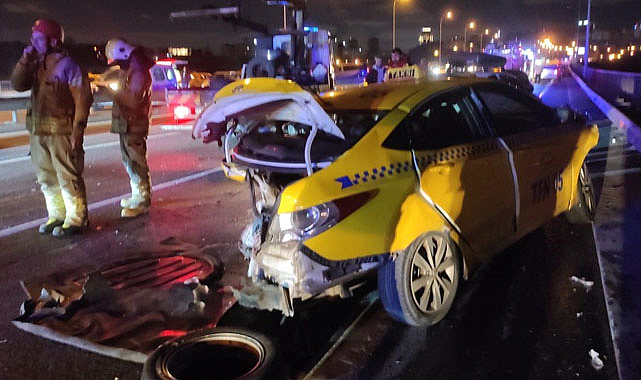 10 araç birbirine girdi! Yaralılar var