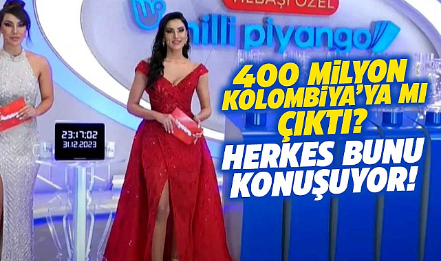 400 Milyon TL Milli Piyango talihlisi kim? İkramiye Kolombiya'ya mı çıktı!