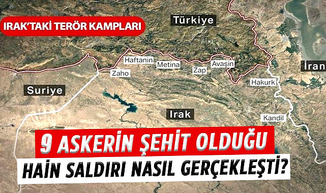 9 askerin şehit olduğu hain saldırı nasıl gerçekleşti? İşte ilk bilgiler 