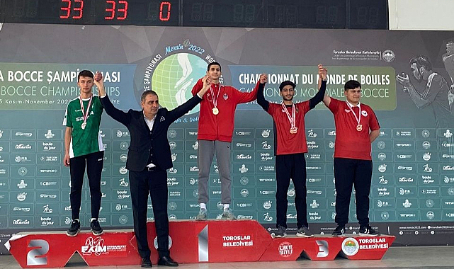 Alaçamspor boccede Türkiye Şampiyonası'na damga vurdu