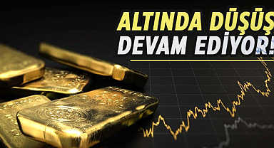Altında düşüş devam ediyor!