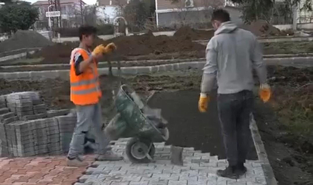 Atakum'da yeni park çalışmaları sürüyor