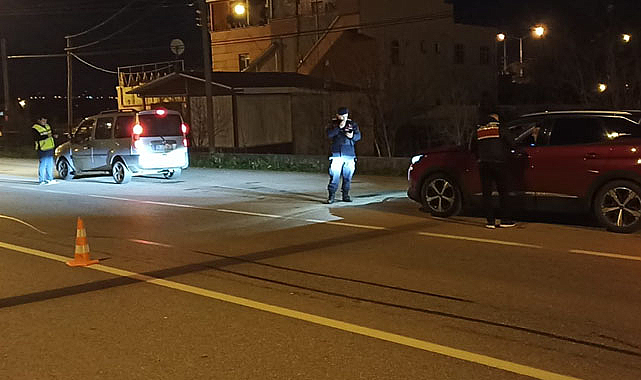 Bafra'da aranan kişilere yönelik asayiş uygulaması