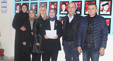 Bafra'da şehit aileleri ve gazilerden teröre tepki