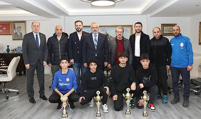 Bafra Mevlanspor’dan Başkan Kılıç'a ziyaret 