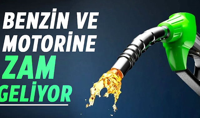 Benzin ve motorine ÖTV artışı!