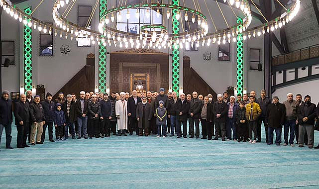 Canik'te aileler şehitler ve Filistin için bir araya geldi