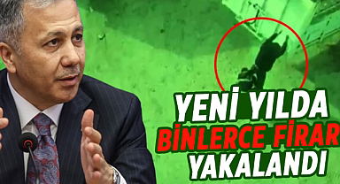 Çember-10 Operasyonları! Yeni yılda binlerce firari yakalandı